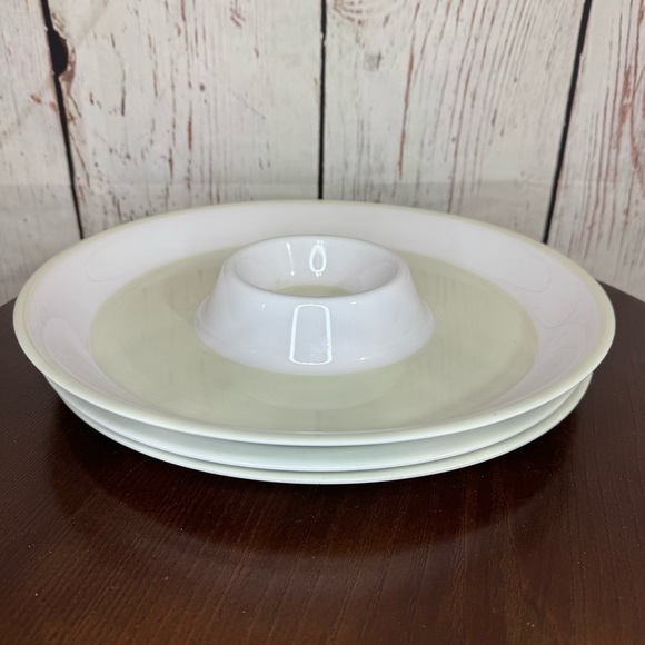 Chips & Salsa Melamine Serving Platters 2 Pieces - Picture 2 of 8